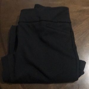 Ponte black dress pants